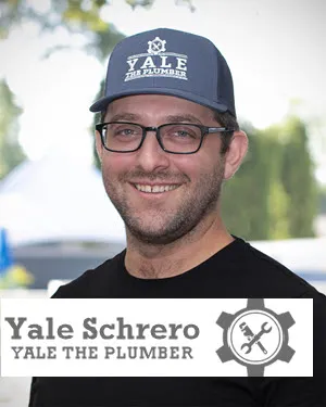 Yale Schrero, owner of Yale the Plumber, providing residential service as a plumber in Highland Park IL